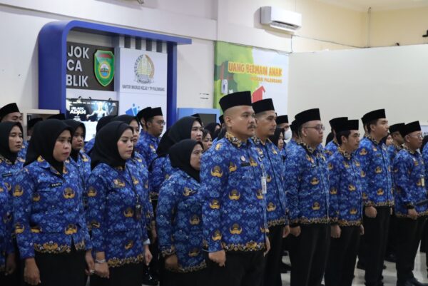 Jajaran Kanwil Kemenkumham Sumsel Peringati HUT Korpri ke-53