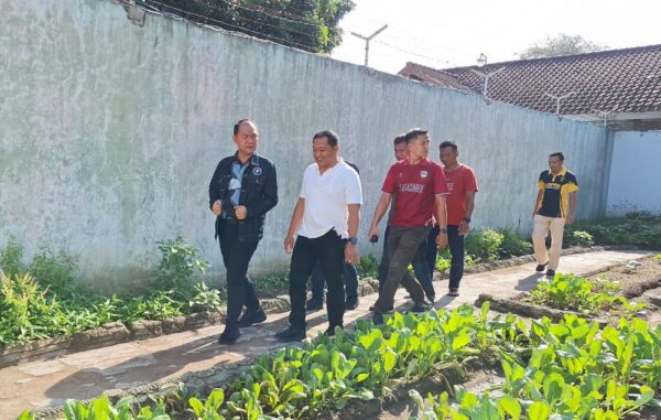 Kadiv Pemasyarakatan Kemenkumham NTB Minta Penanaman Sayur di Lapas Sumbawa Terus Digiatkan