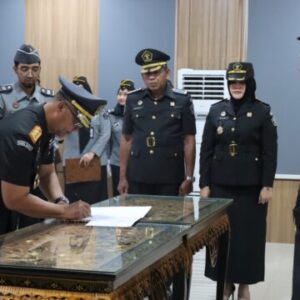 Kakanwil Kemenkumham Sumsel Lantik 7 Pejabat Manajerial dan Nonmanajerial