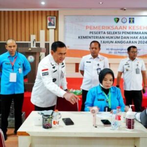 Kakanwil Taufiqurrakhman Pantau Pelaksanaan SKB Penerimaan CPNS Kemenkumham Tahun 2024