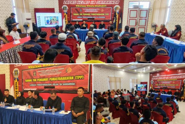 Kalapas Samarinda Gelar Sidang TPP, Pastikan Hak Warga Binaan Terpenuhi