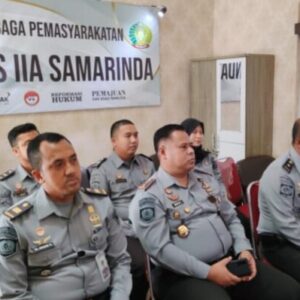Kalapas Samarinda Hadiri Entry Meeting Riksa Interim BPK RI Secara Virtual