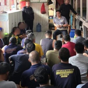 Kalapas Samarinda Hudi Ismono Melalui Ka. KPLP Door to Door Sapa Warga Binaan