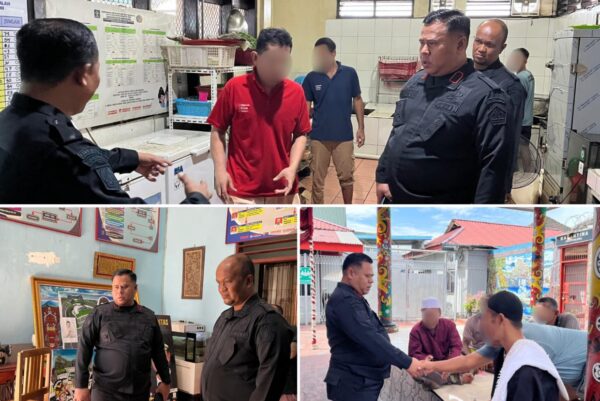 Kalapas Samarinda Pastikan Kondusifitas Lapas Lewat Trolling Rutin