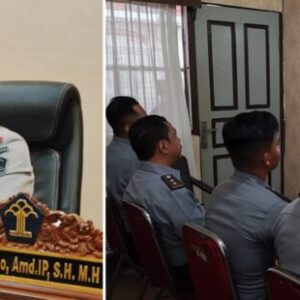 Kalapas Samarinda dan Jajaran Ikuti Diskusi Analisis Kebijakan Pelaksanaan Hak dan Kewajiban Narapidana secara Virtual