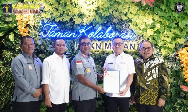 Kemenkumham Sumut Terima Sertifikat Aset Eks-BLBI