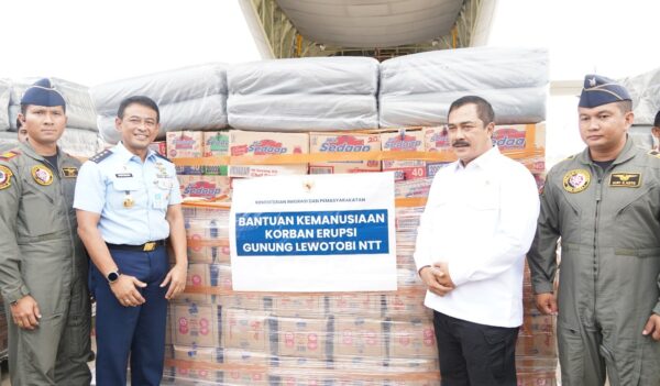 Kementerian Imipas Kirim Bantuan Kemanusiaan untuk Korban Erupsi Gunung Lewotobi di NTT