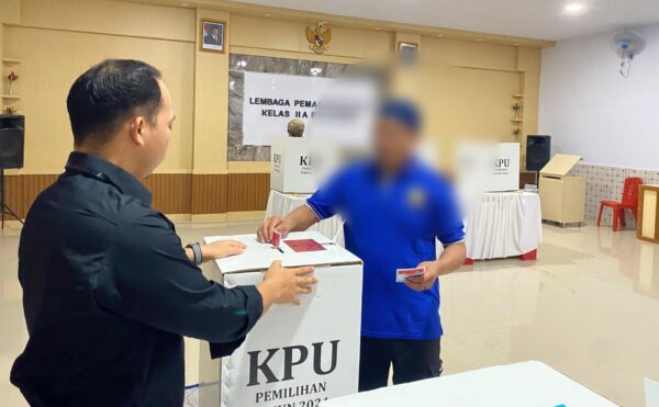 Lapas Bulukumba Fasilitasi Pemungutan Suara Pilkada Serentak Melalui TPS Khusus