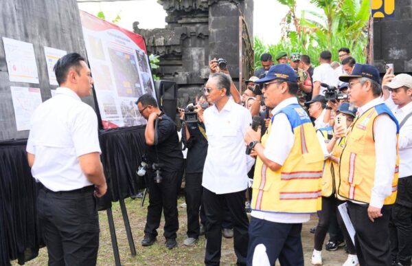 Menteri Dody Dampingi Menko AHY Tinjau Inpres Jalan Daerah TA 2023 di Bali