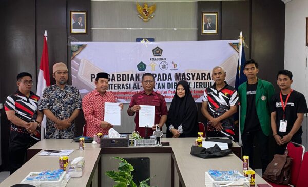 Penandatanganan MoU, Dorong Pembinaan Warga Binaan Melalui Literasi Al-Qur'an