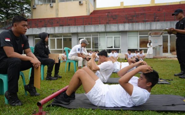 Antusias, Peserta Tes Kesamaptaan Kemenkumham Sumsel Tunjukan Performa Terbaik