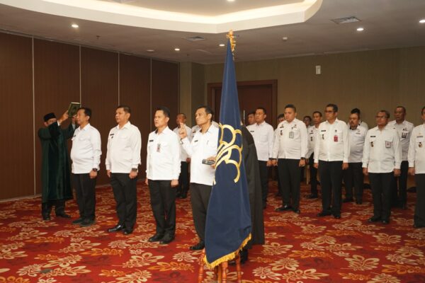 Empat Pejabat Kanwil Kemenkumham Sumsel Dilantik di Jabatan Kemenimipas