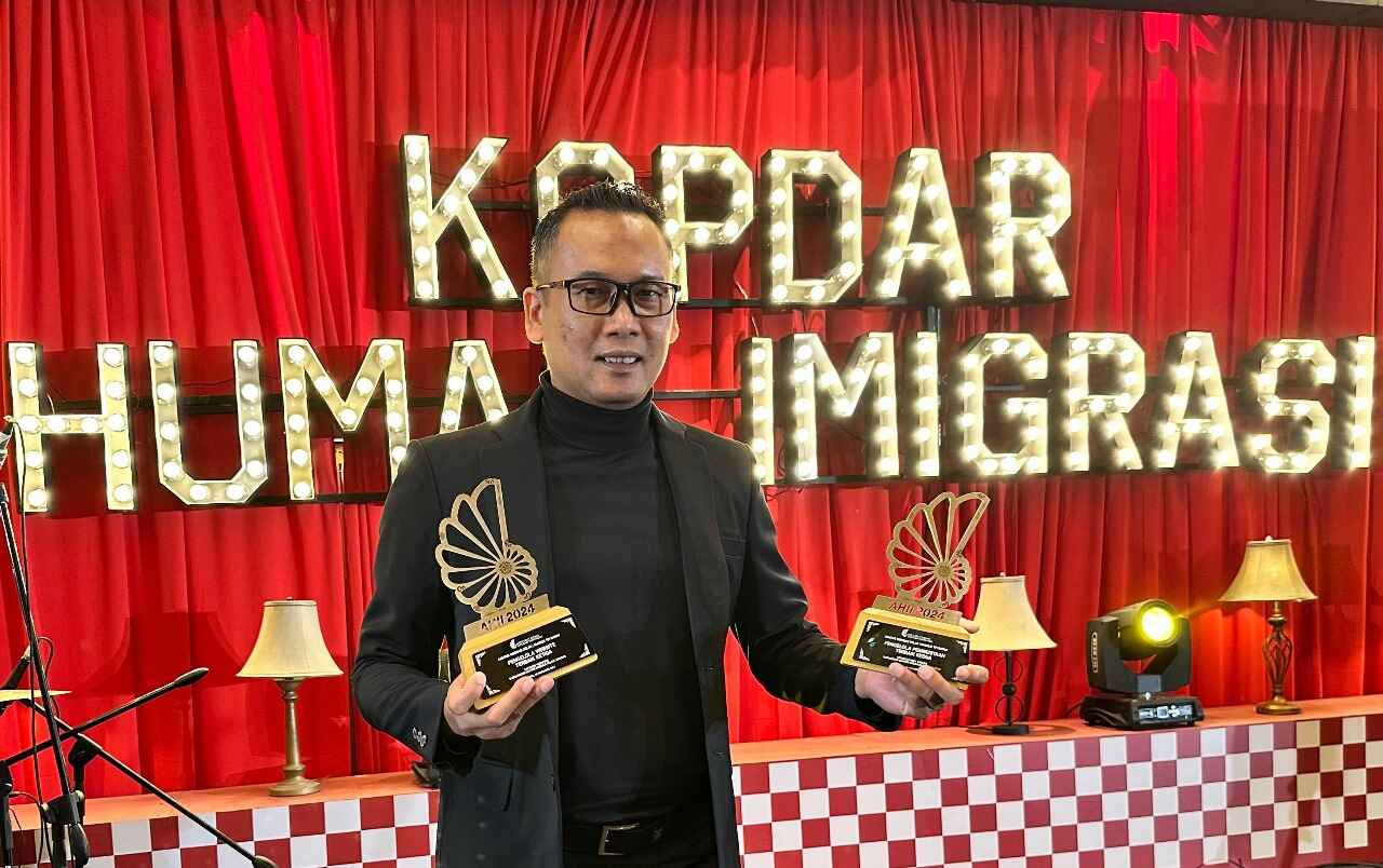 Humas Imigrasi Batam Raih Dua Penghargaan di AHII 2024