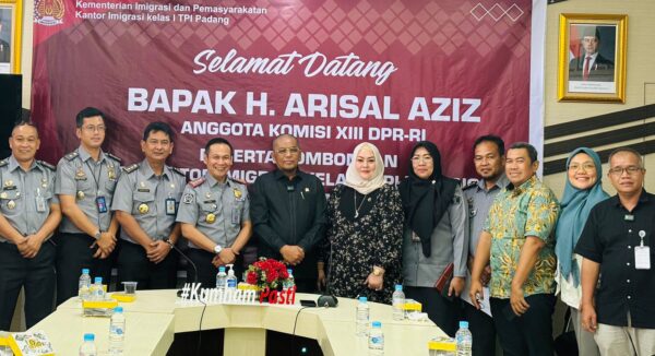 Imigrasi Padang Sambut Kunjungan Kerja Anggota DPR RI