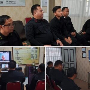 Kalapas Samarinda Hudi Ismono Bahas Dapur Sehat di Virtual Meeting Dirjenpas
