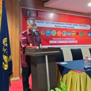 Kanwil Kemenkumham Sulsel Gelar Rakor Pengawasan Orang Asing