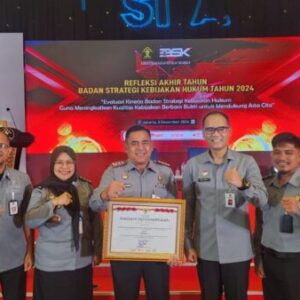 Kanwil Kemenkumham Sulsel Raih Penghargaan Terbaik II Pendampingan Penilaian Mandiri IRH Tahun 2024