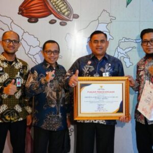 Kanwil Kemenkumham Sulsel Terima Penghargaan atas Peran Aktif Indikasi Geografis