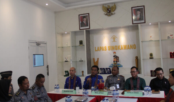 Klinik Lasinka Lapas Singkawang Bersiap Raih Akreditasi Pelayanan Kesehatan