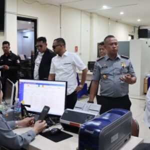 Komisi XIII DPR RI Tinjau UPT Pemasyarakatan dan Keimigrasian Palembang
