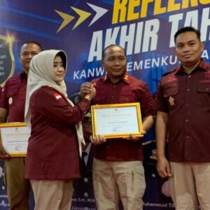 Lapas Kelas IIB Singkawang Raih Tiga Penghargaan dalam Refleksi Akhir Tahun 2024