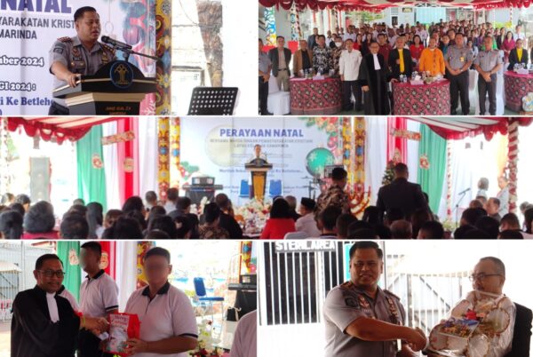 Lapas Samarinda Gelar Natal Bersama Penuh Damai dan Kebersamaan