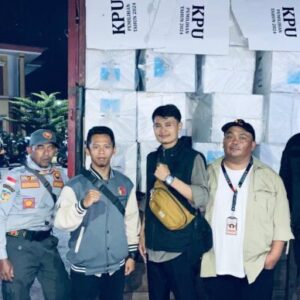 Logistik Pilkada Kabandungan Dikawal Ketat Menuju Gudang KPU Sukabumi