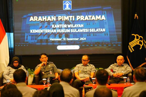 Penguatan Kinerja di Akhir Tahun, Pimti Kanwil Kemenkumham Sulsel Tekankan Disiplin dan Perencanaan Matang