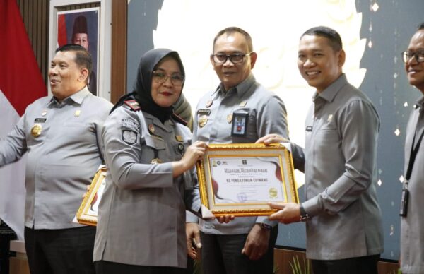 RSU Pengayoman Cipinang Raih Prestasi Sebagai UPT Terbaik III Digitalisasi Arsip