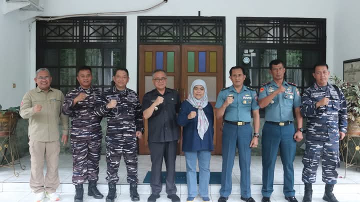 Sinergi TNI AL dan Pemkab Sukabumi, Jaga Keamanan Pantai Selatan