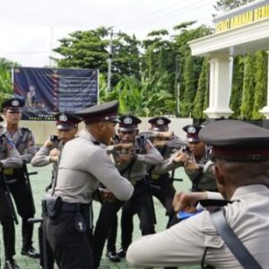 Siswa Polri Papua Merasa Bahagia Selesaikan Latja di Polres Sukabumi