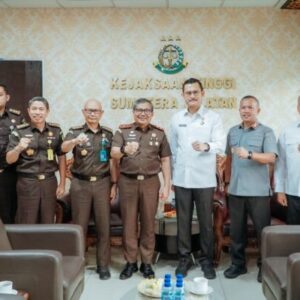 Jalin Sinergi, Plt. Kakanwil Ditjenim Sumsel Audiensi ke Kajati Sumsel
