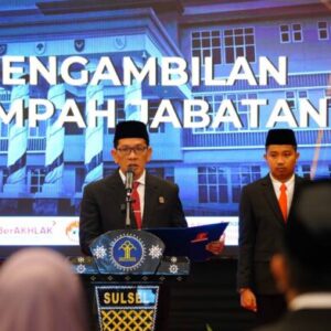 Kakanwil Kemenkum Sulsel Lantik Tiga Notaris, Tegaskan Pentingnya Profesionalisme