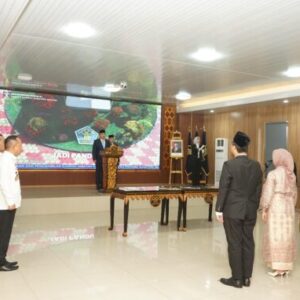 Kakanwil Kemenkum Sumsel Agato PP Simamora Lantik 11 Notaris Baru di Wilayah Sumsel