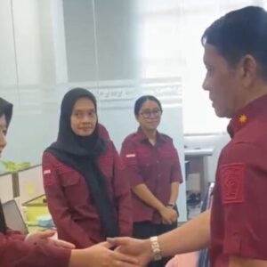 Kakanwil Kemenkumham Sulsel Andi Basmal Awali Tugas dengan Menyapa Pegawai