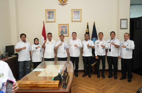 Memperkuat Sinergi Lintas Lembaga, Kakanwil Kemenkum Sumsel Audiensi dengan BNN Sumsel
