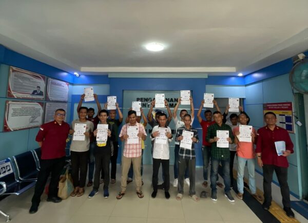 Peroleh Hak Integrasi, 14 Orang Warga Binaan Rutan Medan Bebas Bersyarat