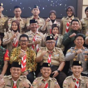 Kapolres Sukabumi Hadiri Rapat Kerja Cabang Pramuka Kabupaten Sukabumi