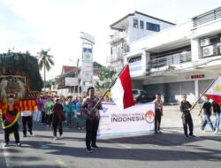 Diplomasi Seni Budaya Indonesia Bersinar di Pawai HUT Kota Davao ke-88