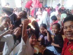 Setya Kita Pancasila dan Koramil 08/DS Gelar Edukasi Anak-anak di Wilayah Kumuh Pondok Kelapa