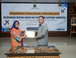 Kemenkum Sumsel Tandatangani Kontrak dengan 14 OBH Terakreditasi, Perkuat Akses Bantuan Hukum Gratis di Pelosok