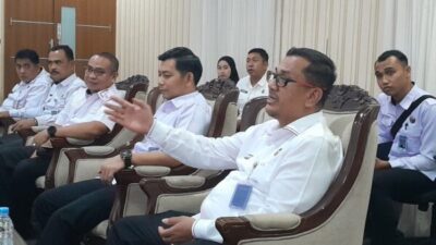 Kepala Kanwil Ditjenpas Sulsel berdiskusi dengan Bupati Maros terkait pembangunan Lapas Terbuka