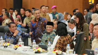 Menteri PU Dody Hanggodo hadir dalam Exit Meeting LKPP 2024 bersama BPK RI