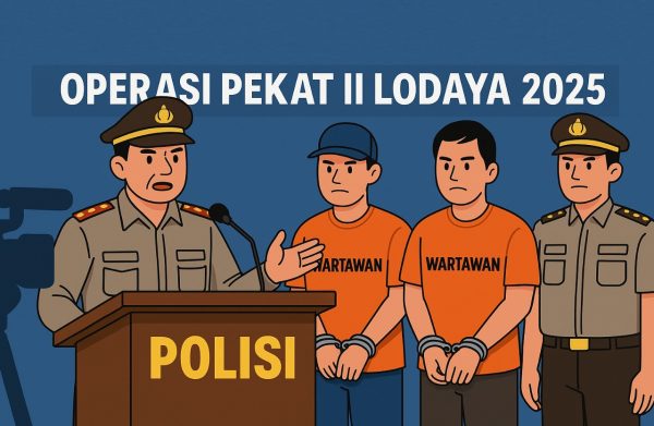 Ilustrasi penangkapan pelaku pemerasan oleh Polres Sukabumi