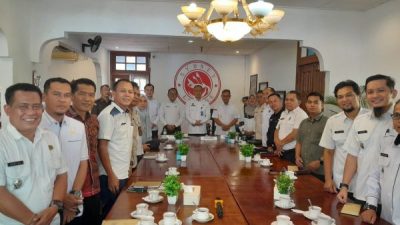 Rapat Tim PORA Sijunjung 2025 di Hotel Parai bersama lintas instansi