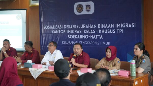 Sosialisasi Kelurahan Binaan Imigrasi di Cengkareng Timur