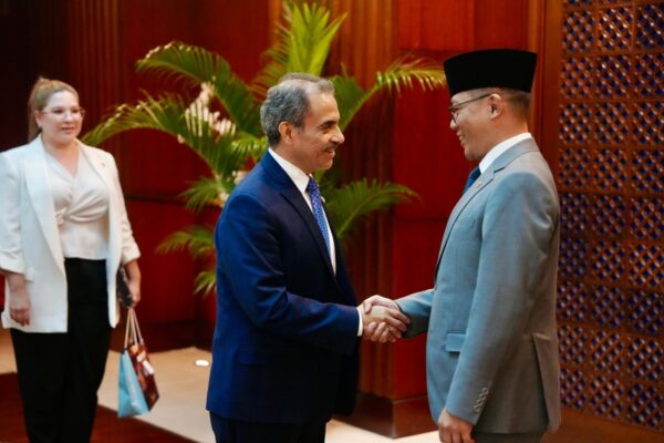 Menteri Luar Negeri RI Sugiono bertemu Duta Besar Guatemala di Jakarta