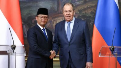 Menlu Sugiono Temui Sergey Lavrov, RI-Rusia Siap Naik Level Jadi Mitra Strategis