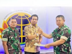 Kantor Pertanahan Jaktim Serahkan Sertipikat Elektronik Tanah Komplek Kopassus, Ini Tujuannya