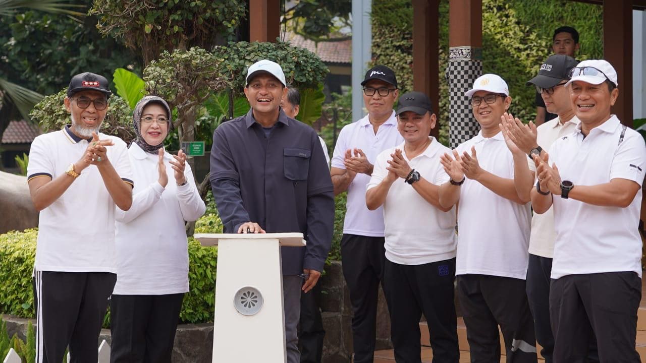 Wakil Menteri Hukum Eddy Hiariej membuka peringatan Hari Pengayoman Ke-80